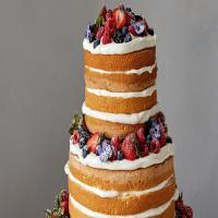 Naked Berry Chiffon Cake image