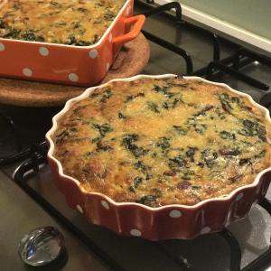 Belle and Chron's Spinach and Mushroom Quiche_image