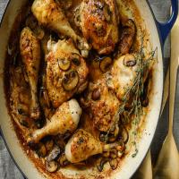 Chicken With Mixed Mushrooms and Cream image