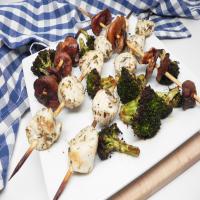 Grilled Sea Scallop and Shiitake Skewers_image
