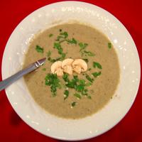 Portabella Mushroom Soup image