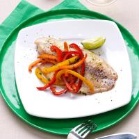 Lime Tilapia with Crisp-Tender Peppers_image
