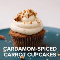 Cardamom-Spiced Carrot Cupcakes Recipe by Tasty_image