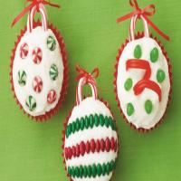 Holiday Ornament Cupcakes image