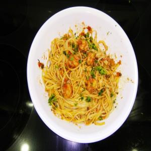 Simply Delicious Simple Shrimp Tomato Scampi image
