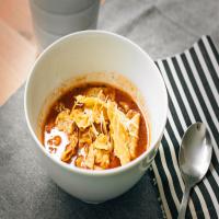 Mexican Soup with Tortilla Chips_image