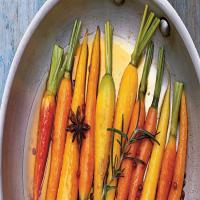 Glazed Carrots with Whole Spices and Rosemary image