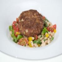 Cocoa Krispies®-Crusted Meatloaf with Asparagus Salad_image
