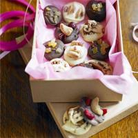 Fruit & nut chocolate chequers image