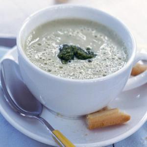 Frothy cannellini soup_image