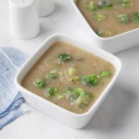 Vegan Cream of Broccoli Soup_image
