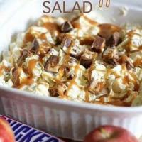Snickers Caramel Apple Salad_image