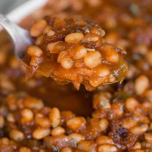 Homemade Instant Pot Baked Beans with Bacon | Self Proclaimed Foodie_image