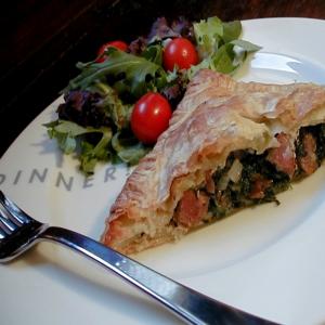 Sausage and Spinach Pastry Puffs image