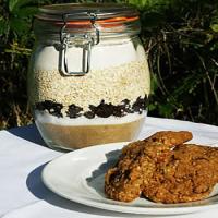 Oatmeal Raisin Spice Cookies in a Jar_image