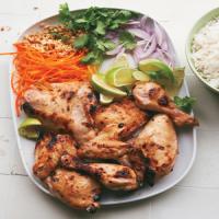 Coconut-Lime Chicken with Thai Garnishes image