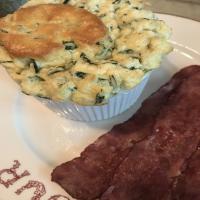 Spinach and Parmesan Souffles image