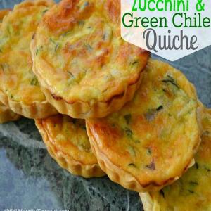 Zucchini & Green Chile Quiche_image