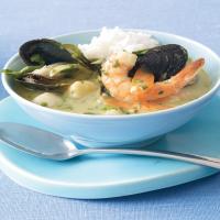 Thai Green Curry with Seafood_image
