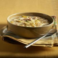 White Chicken Chili with Aged Cheddar image