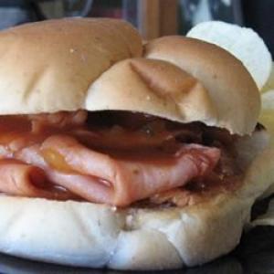Barbecued Ham Buns_image