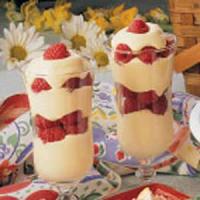 Raspberry Vanilla Pudding Parfaits_image