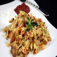 Sun-Dried Tomato and Roasted Garlic Skillet Breakfast_image
