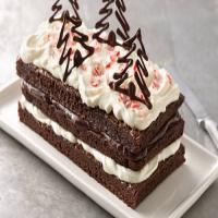 Peppermint Cream Brownie Torte image