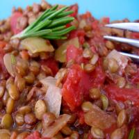 Lentils With Onions and Tomatoes image