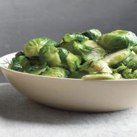 Brussels Sprouts with Dill Butter image