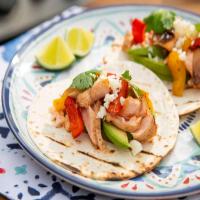 Grilled Salmon Tacos image