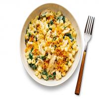 Cheesy Ditalini with Chicken and Spinach image
