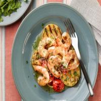 Grilled Shrimp and Polenta image