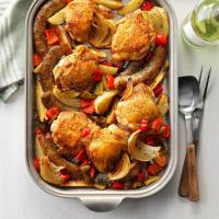 Roasted Tuscan Chicken Dinner_image