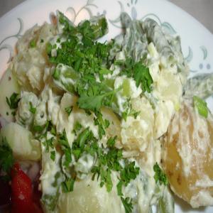 Dijon Potato Salad With Green Beans image