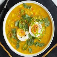 Curried sweetcorn soup image
