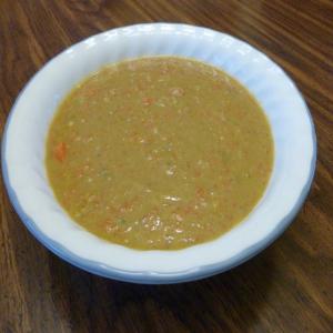Peanut Butter and Vegetable Soup image