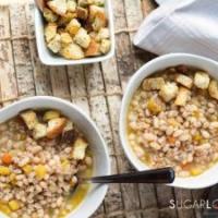 Farro and Bean Soup, Tuscan style_image