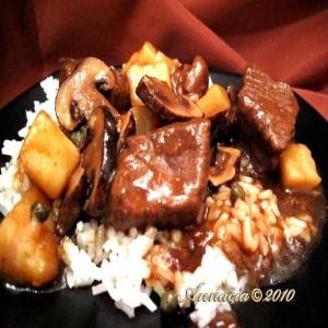 Beef Stew with Cuban Coffee Gravy_image