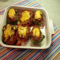 Rotel Stuffed Peppers image