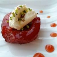 Turkish Candied Quince Dessert_image