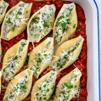 Stuffed Shells with Spinach_image