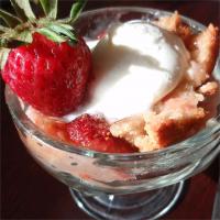 Easy Rhubarb Pudding Cake image