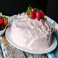 Strawberry Marble Cake_image