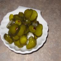 Homemade Sweet Dill Yum-Yum Pickles_image
