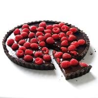 Chocolate-Raspberry Tart image