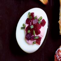 Deviled Eggs and Pickled Beets_image