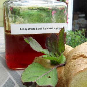 Holy Basil the Queen of Herbs Infused Honey image