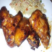 Baked Hoisin Sauce Chicken Wings image