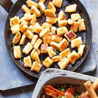 Pan-fried potato gnocchi image